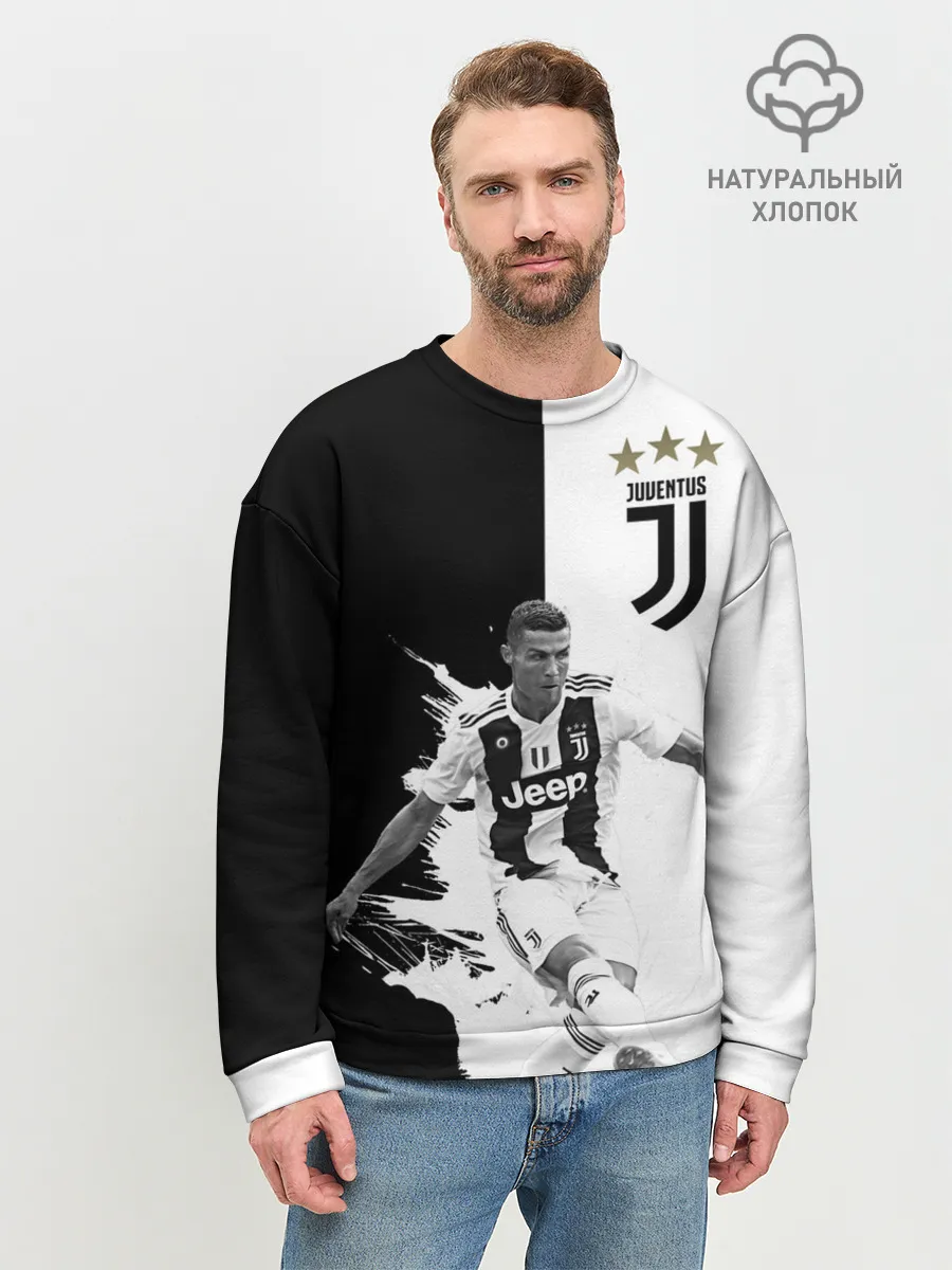 Мужской свитшот базовый / Cristiano Ronaldo