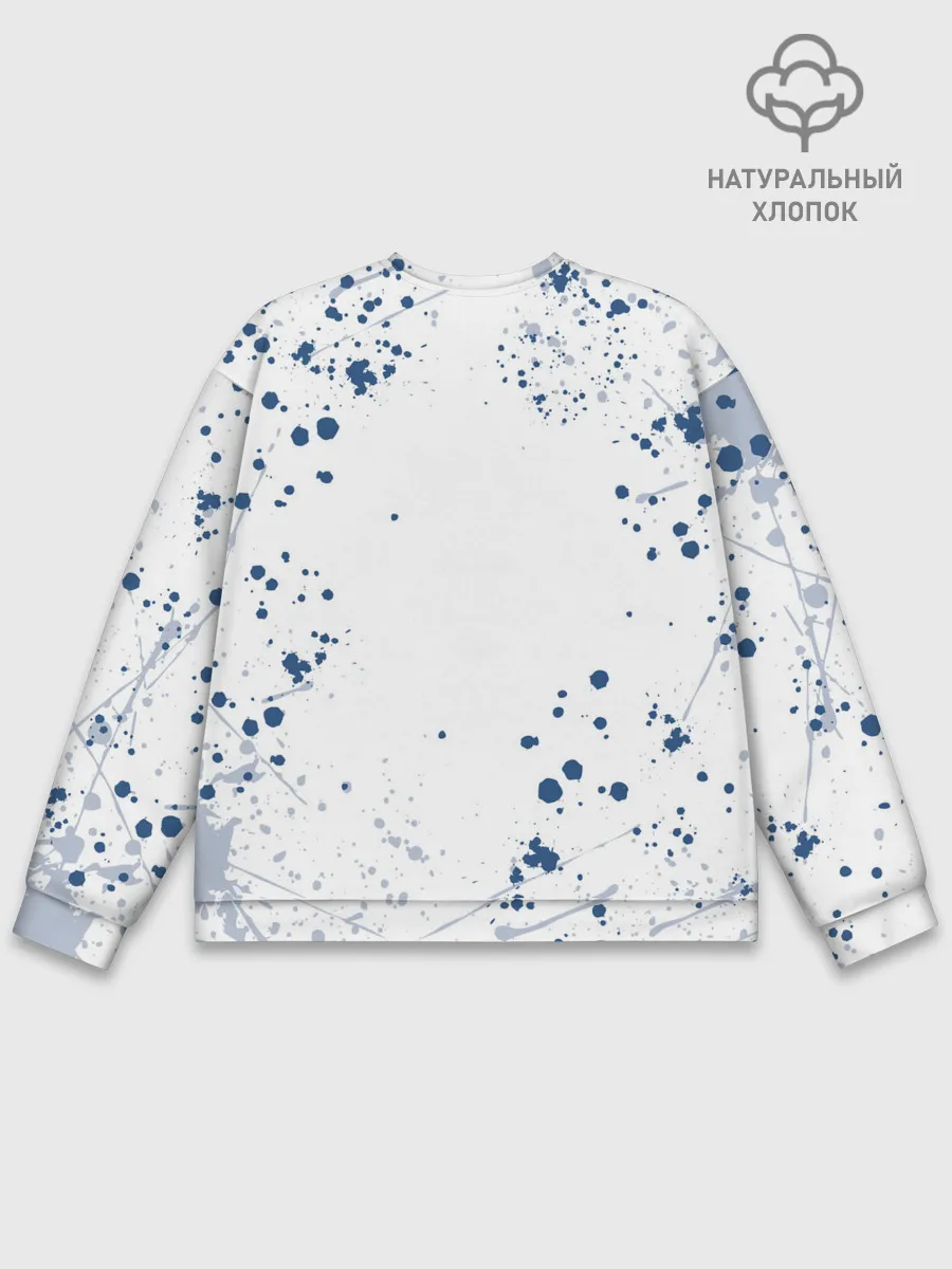 Мужской свитшот базовый / Призрак в доспехах