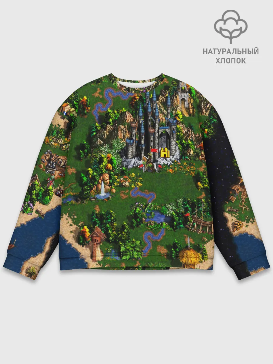 Мужской свитшот базовый / Heroes of Might and Magic