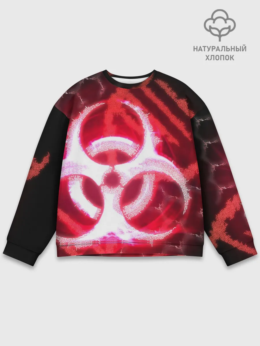 Мужской свитшот базовый / Plague Inc ShB