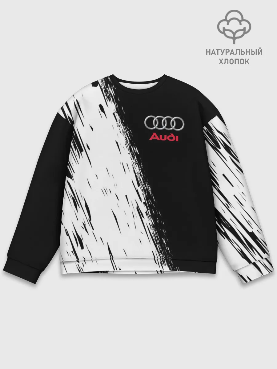Мужской свитшот базовый / AUDI | АУДИ