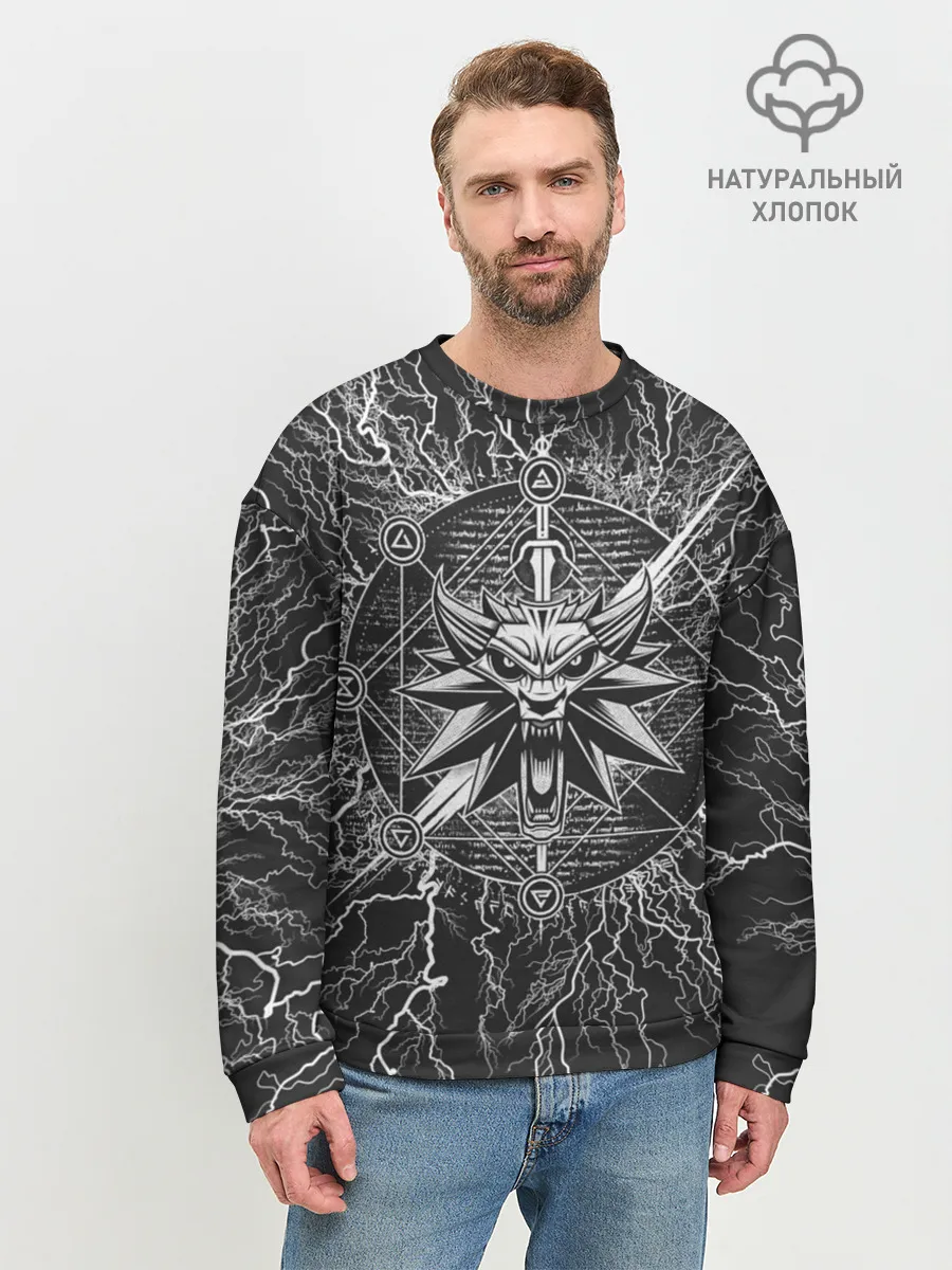 Мужской свитшот базовый / The Witcher
