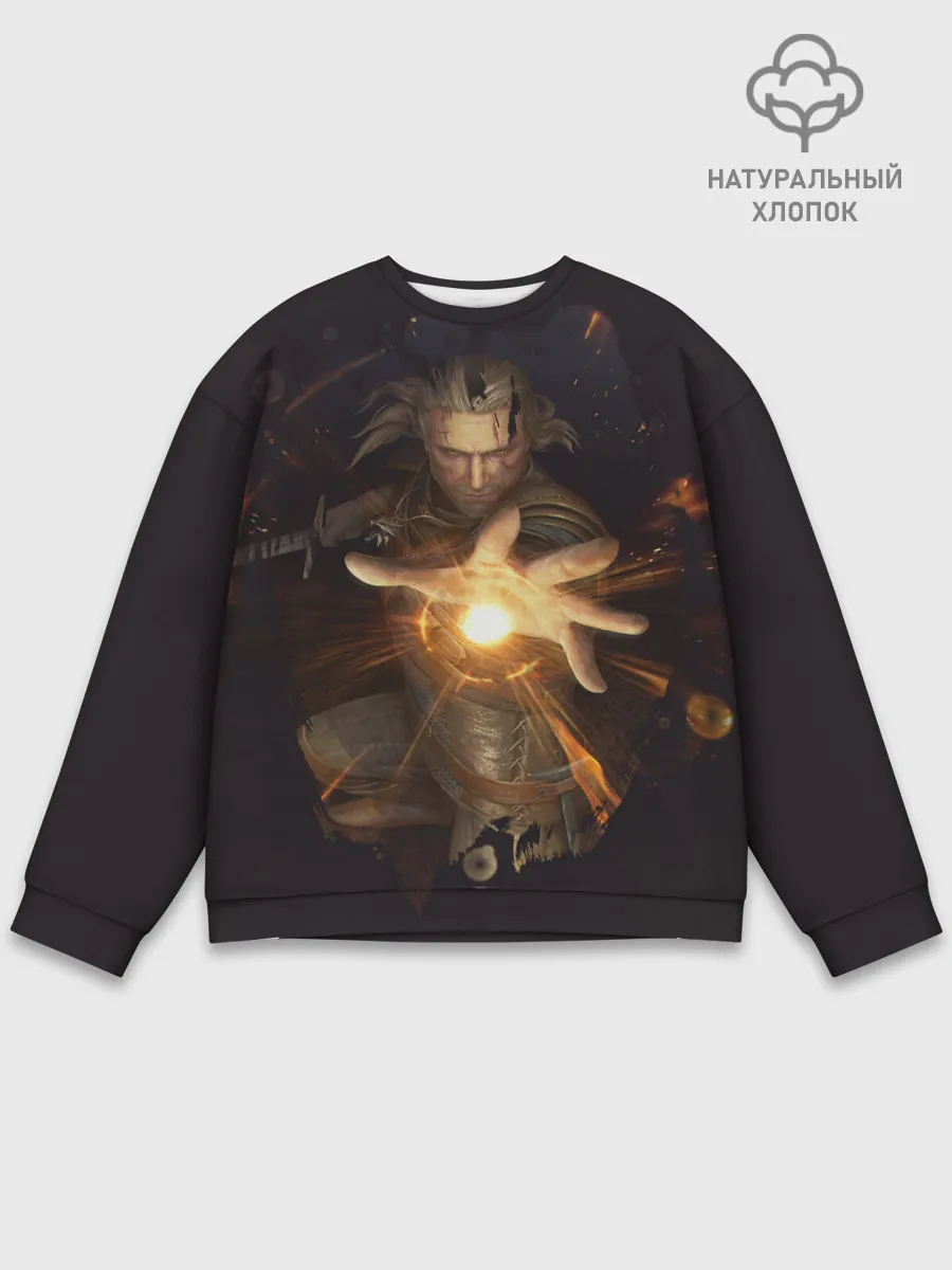 Мужской свитшот базовый / Ведьмак