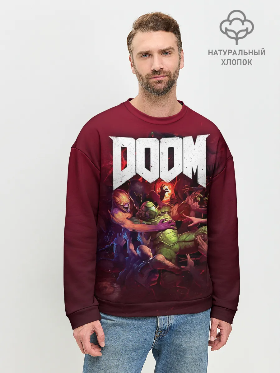Мужской свитшот базовый / Doom