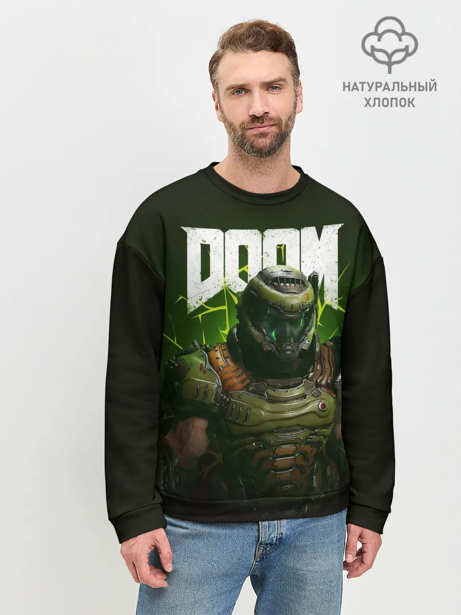 Мужской свитшот базовый / Doom Eternal