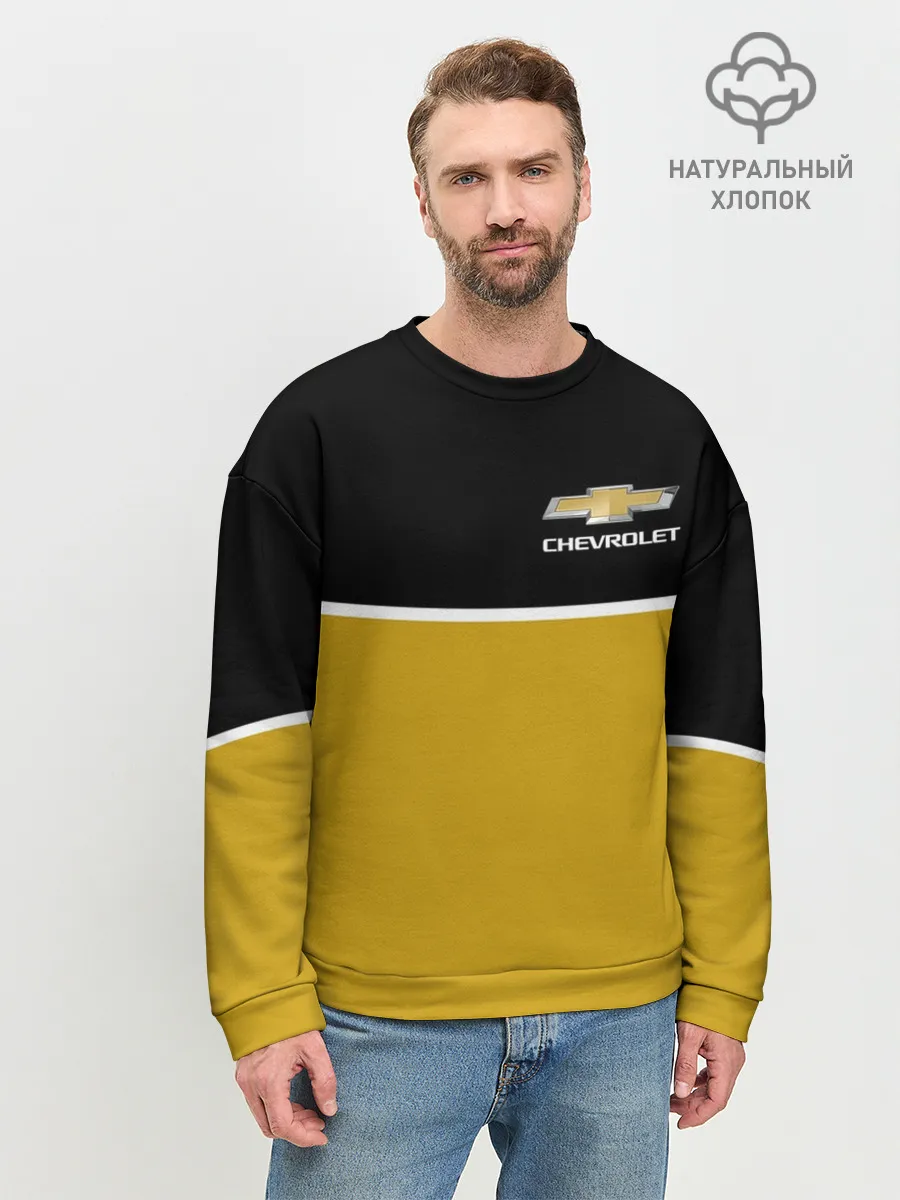 Мужской свитшот базовый / Chevrolet