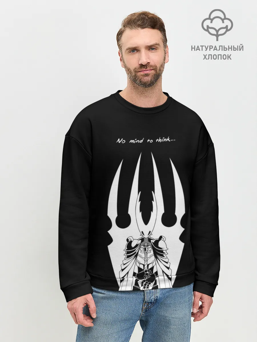 Мужской свитшот базовый / HOLLOW KNIGHT | ХОЛЛОУ НАЙТ