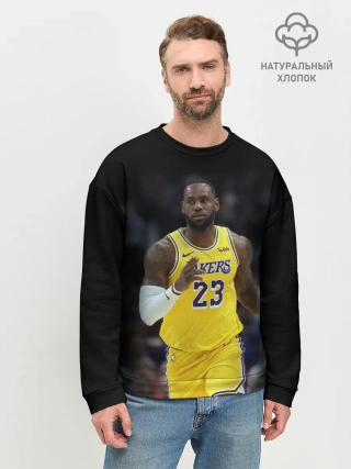 Мужской свитшот базовый / Леброн Джеймс