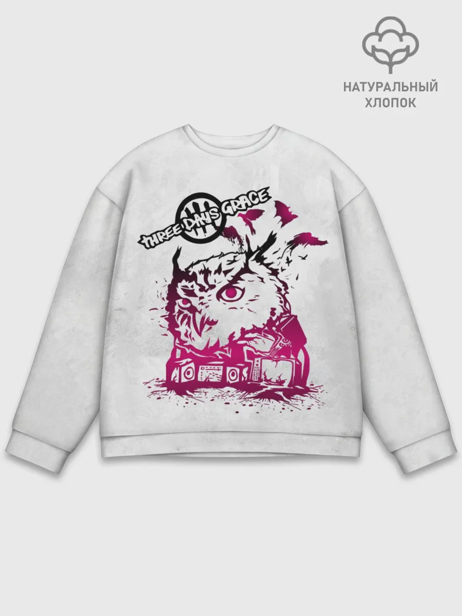Мужской свитшот базовый / Three days grace