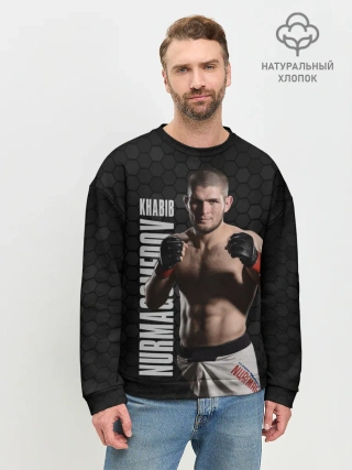 Мужской свитшот базовый / Хабиб Нурмагомедов