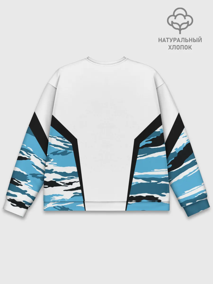Мужской свитшот базовый / ВМФ России камуфляж