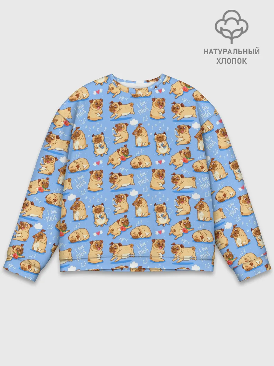 Мужской свитшот базовый / Best Friends