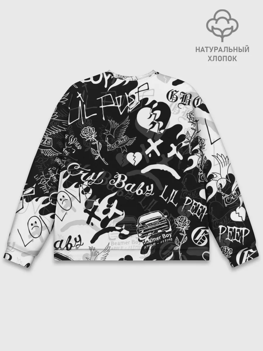 Мужской свитшот базовый / LIL PEEP