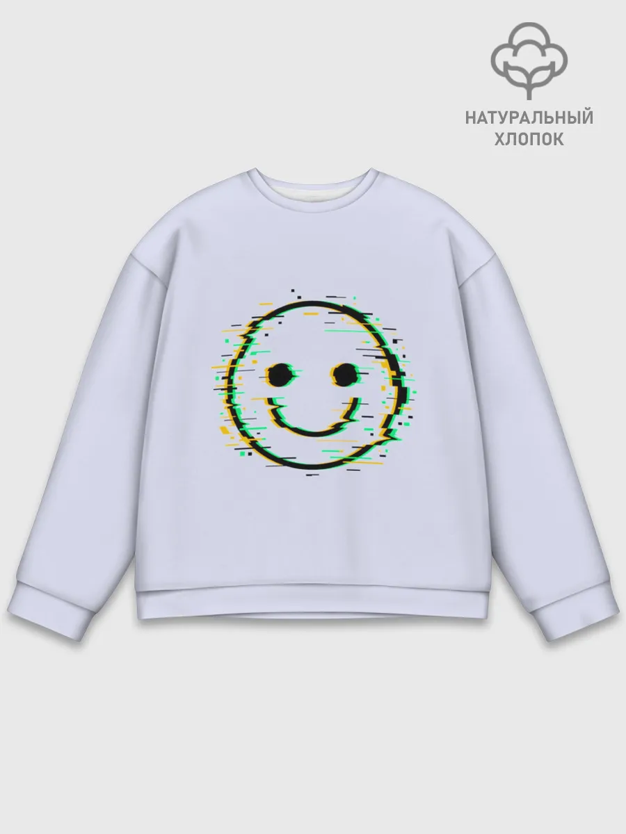 Мужской свитшот базовый / Smile