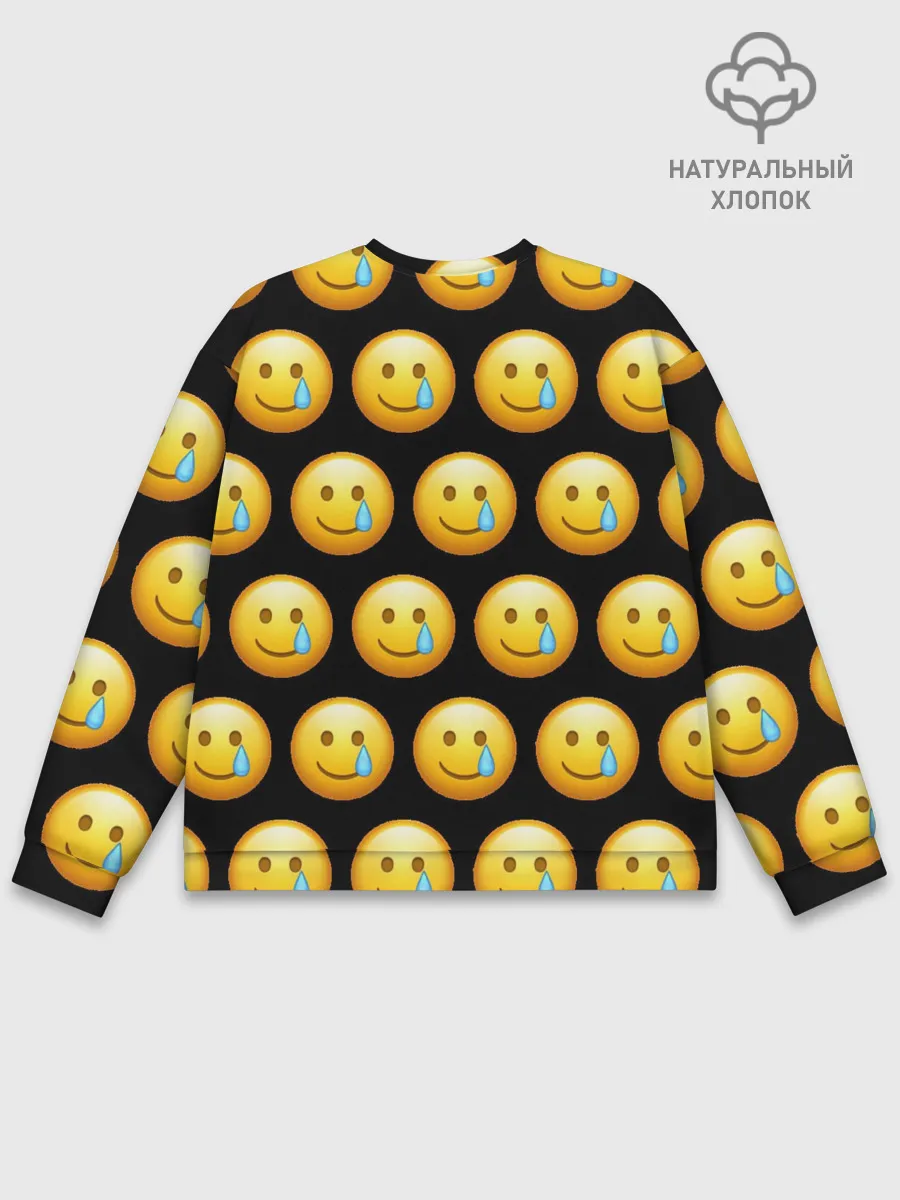 Мужской свитшот базовый / New Emoji