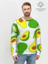 Мужской свитшот базовый / АВОКАДО