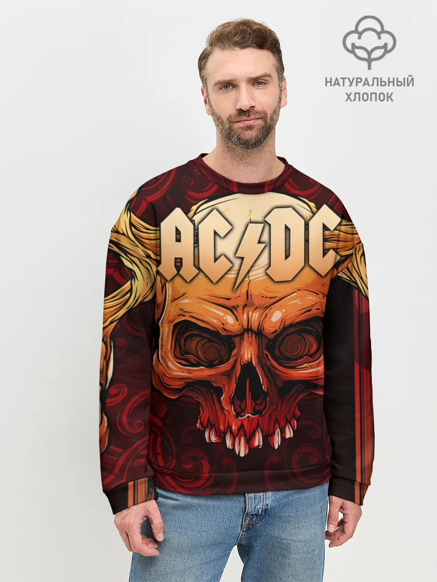 Мужской свитшот базовый / AC/DC