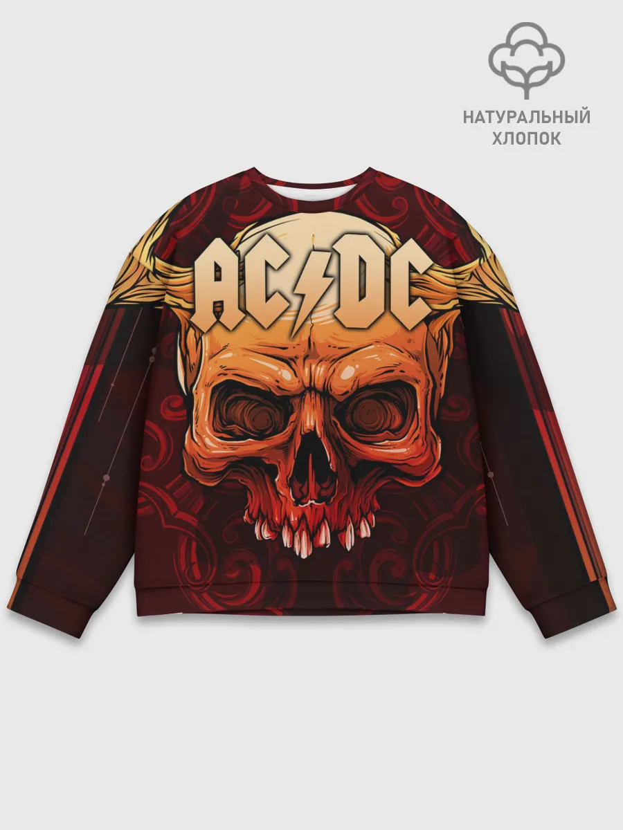 Мужской свитшот базовый / AC/DC