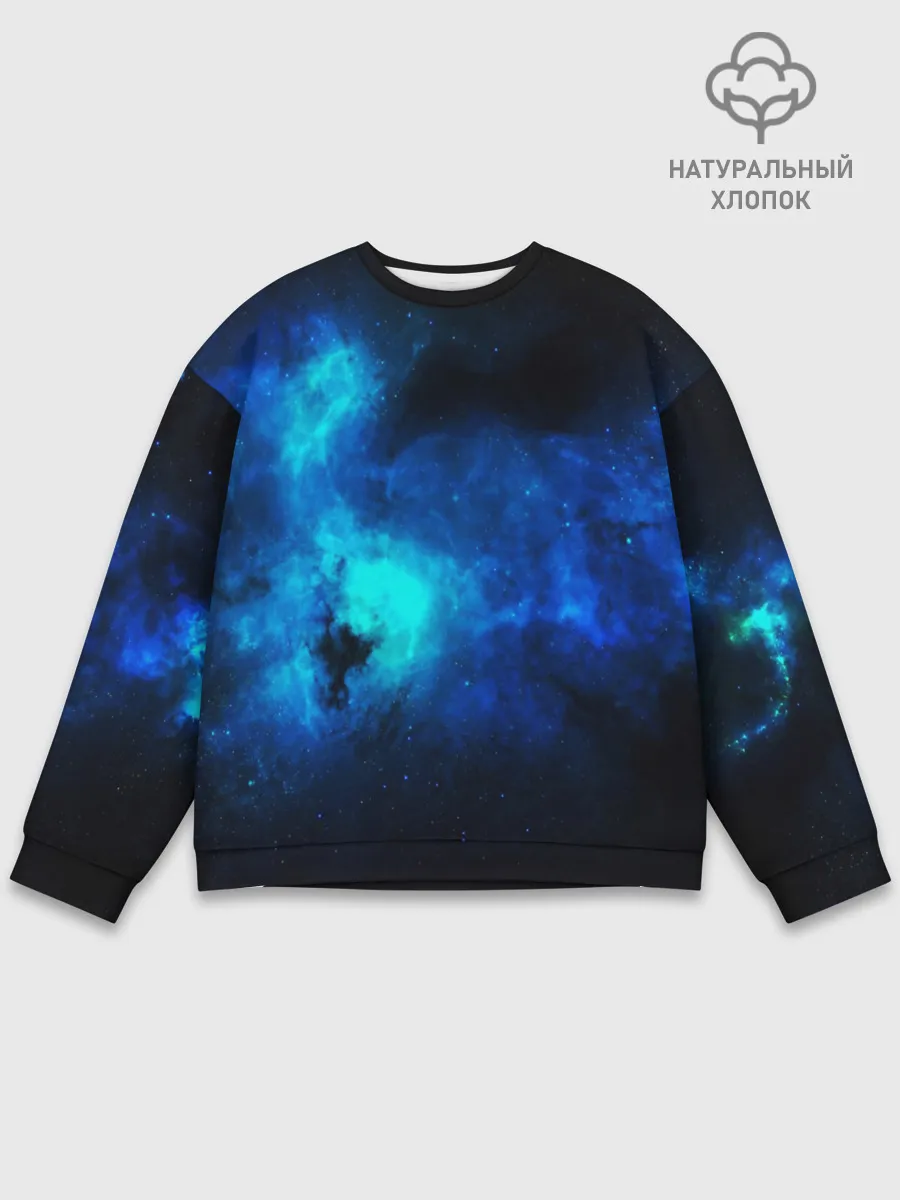 Мужской свитшот базовый / КОСМОС STAR