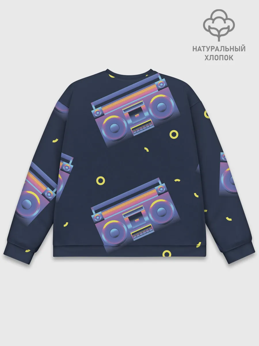 Мужской свитшот базовый / Retro style