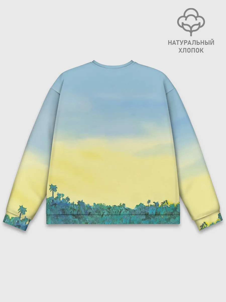 Мужской свитшот базовый / Вертолеты