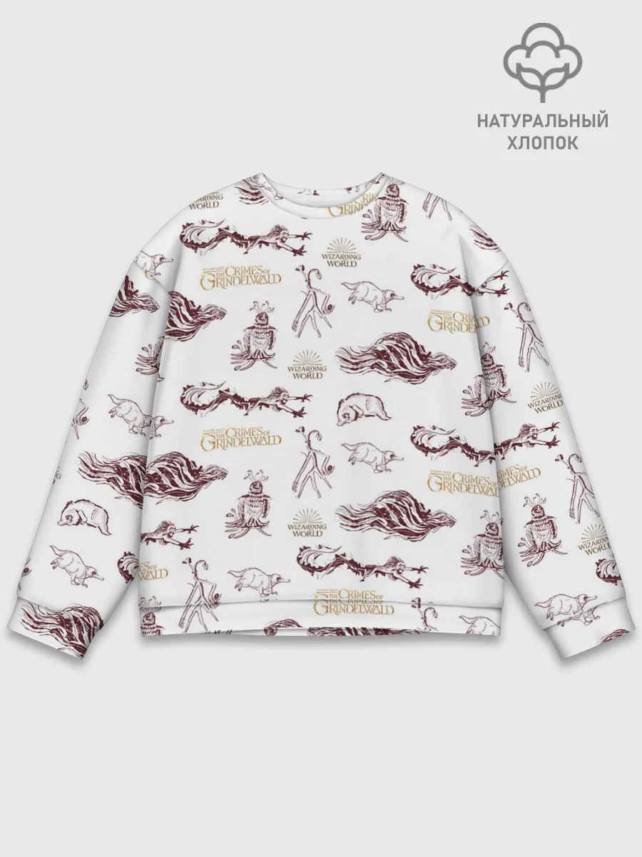 Мужской свитшот базовый / Fantastic Beasts