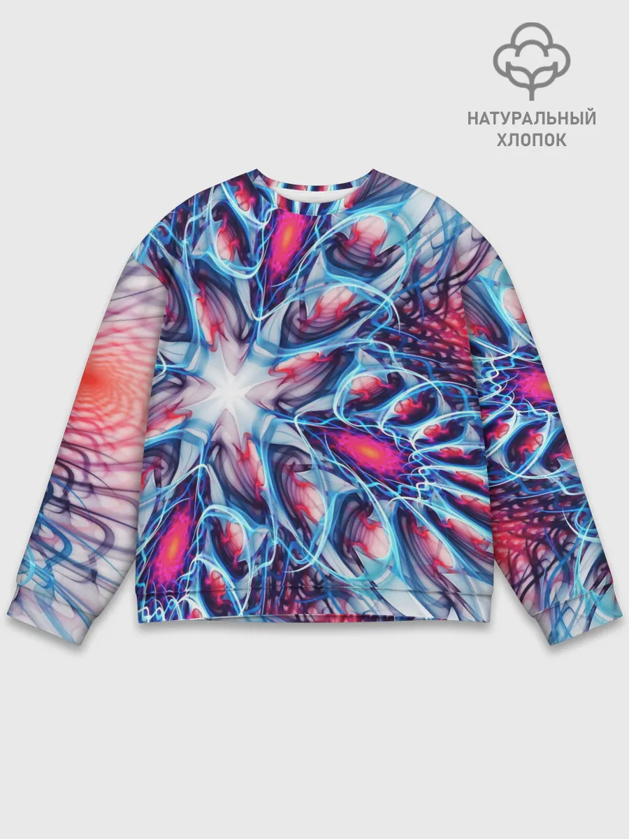 Мужской свитшот базовый / ABSTRACTION ILLUSION