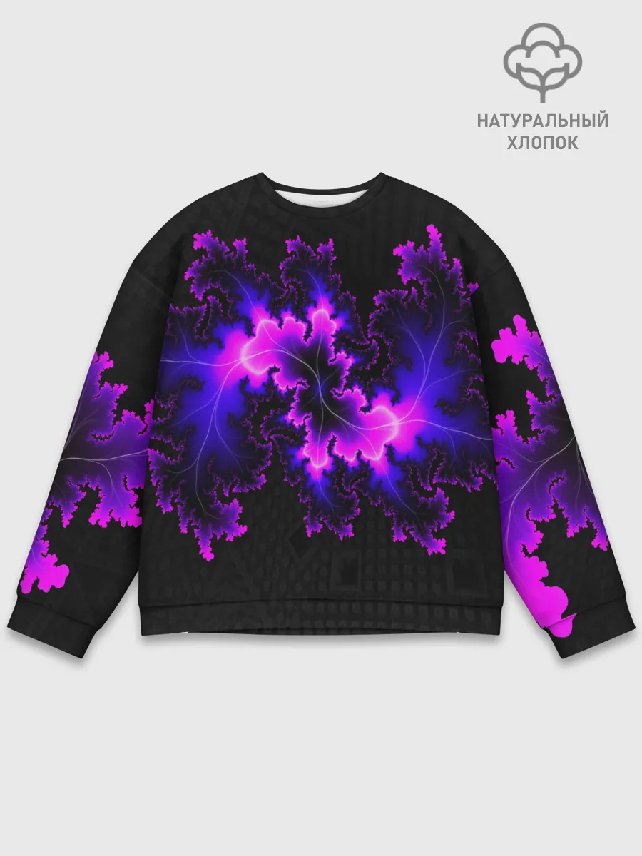 Мужской свитшот базовый / NEON Liquid