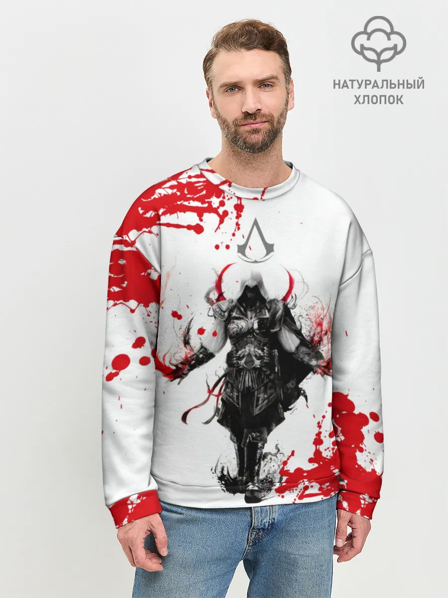 Мужской свитшот базовый / Assassins Creed