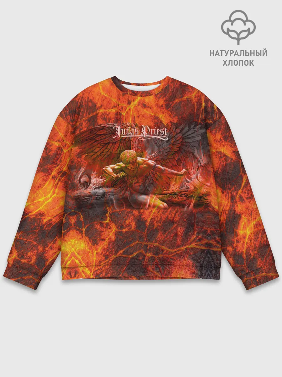 Мужской свитшот базовый / Judas Priest