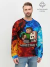 Мужской свитшот базовый / MINECRAFT