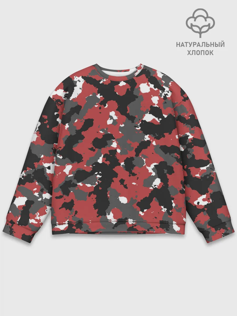 Мужской свитшот базовый / КАМУФЛЯЖ