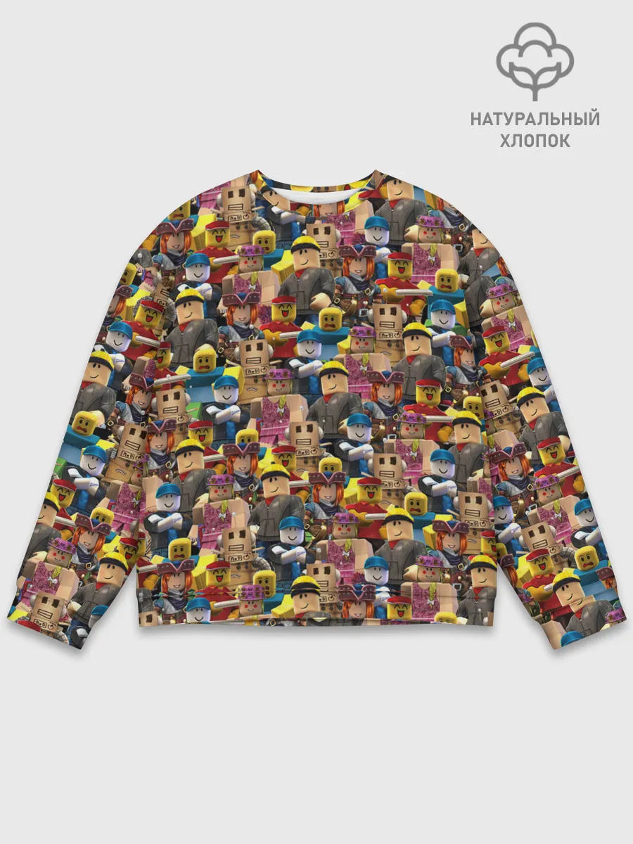 Мужской свитшот базовый / ROBLOX