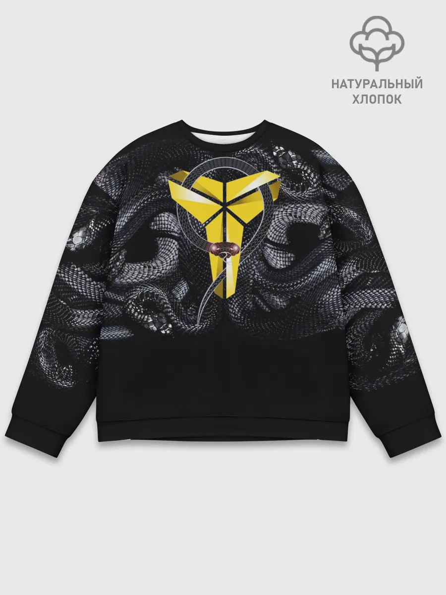 Мужской свитшот базовый / Black Mamba Kobe Bryant