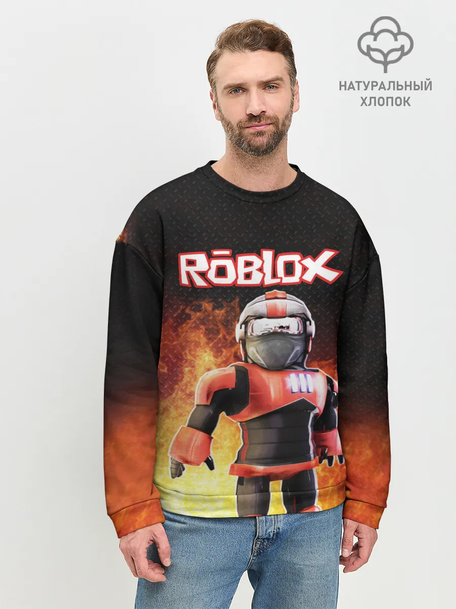 Мужской свитшот базовый / ROBLOX