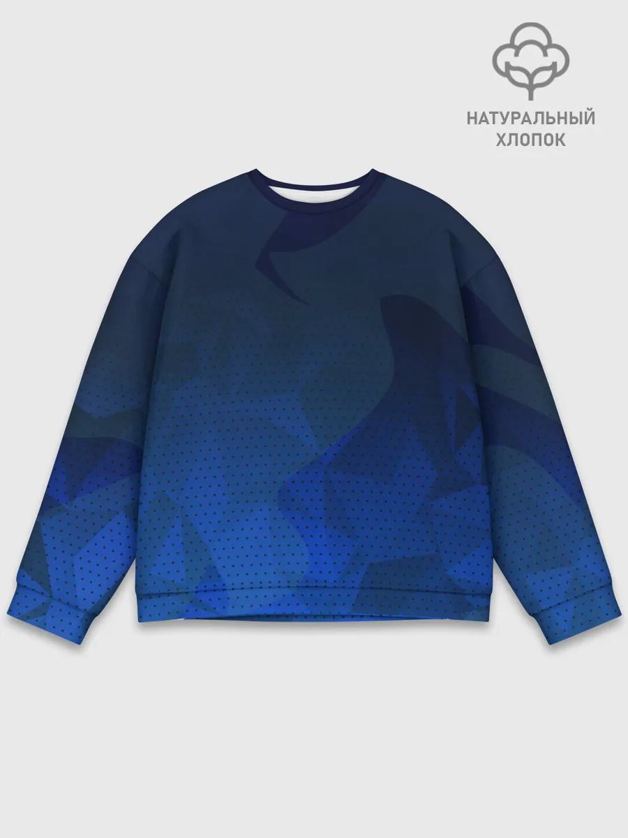 Мужской свитшот базовый / Blue Point