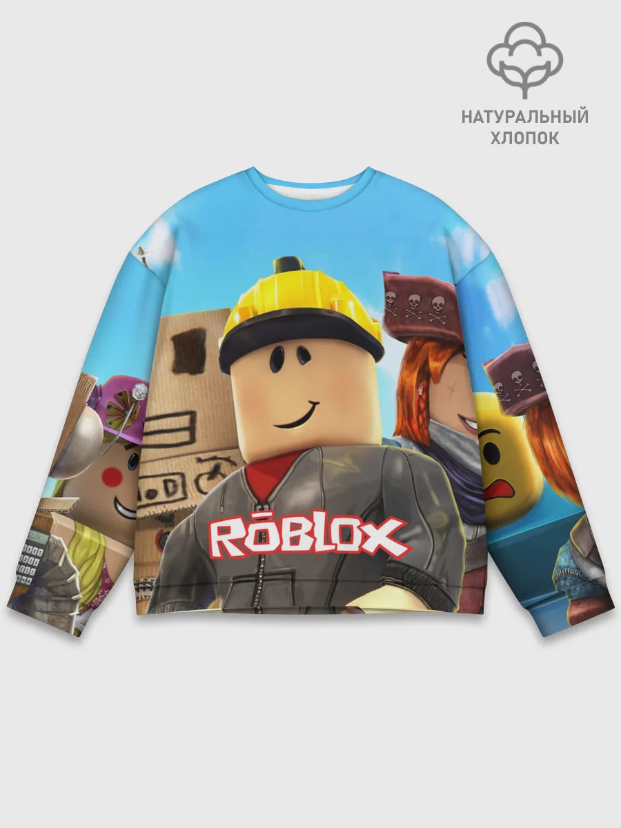 Мужской свитшот базовый / ROBLOX