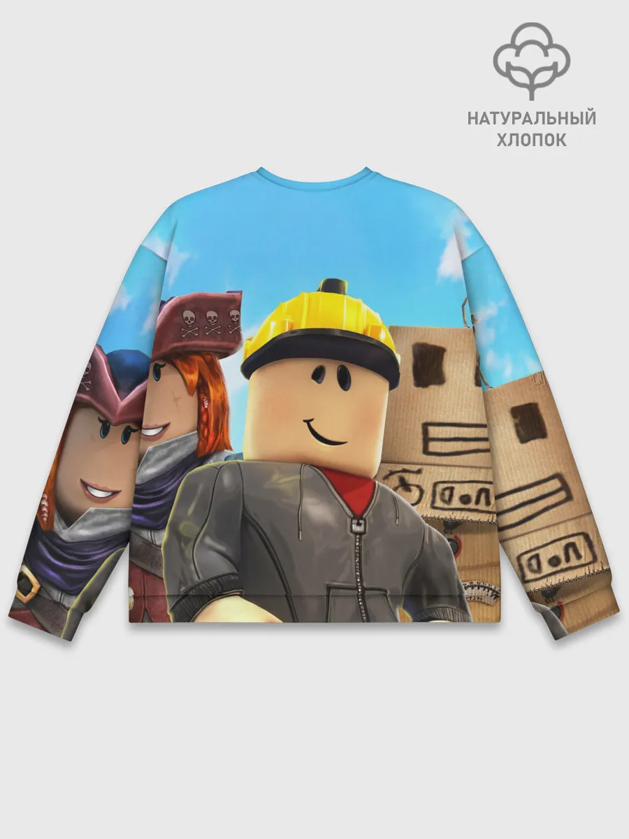 Мужской свитшот базовый / ROBLOX