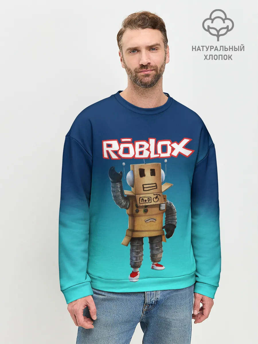 Мужской свитшот базовый / ROBLOX