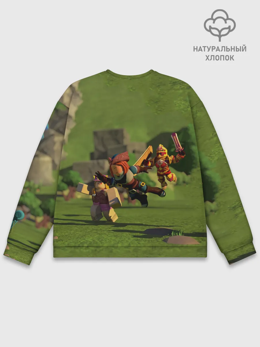 Мужской свитшот базовый / ROBLOX