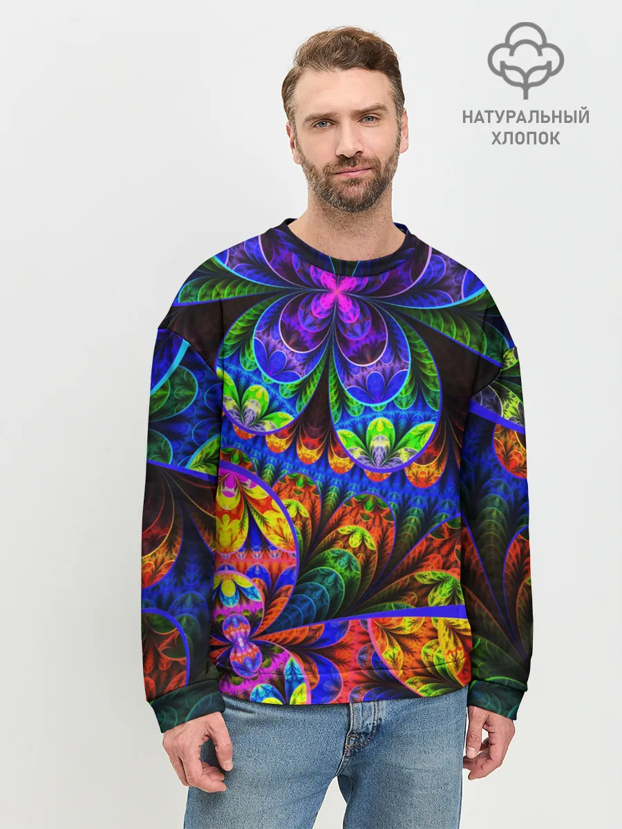 Мужской свитшот базовый / ABSTRACTION NEW