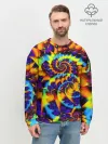 Мужской свитшот базовый / TIE-DYE COLOR