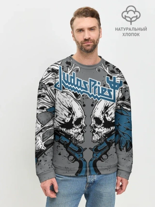 Мужской свитшот базовый / Judas Priest