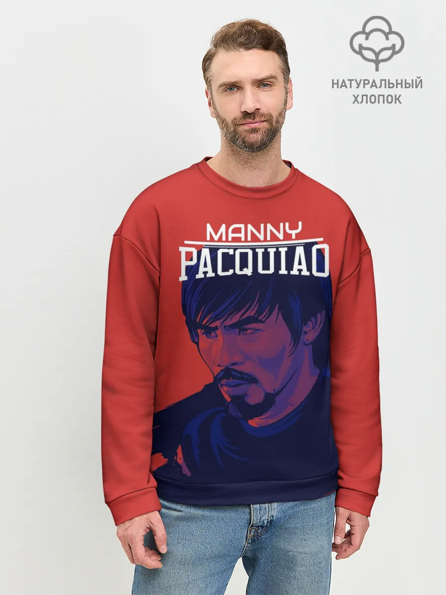 Мужской свитшот базовый / Manny Pacquiao