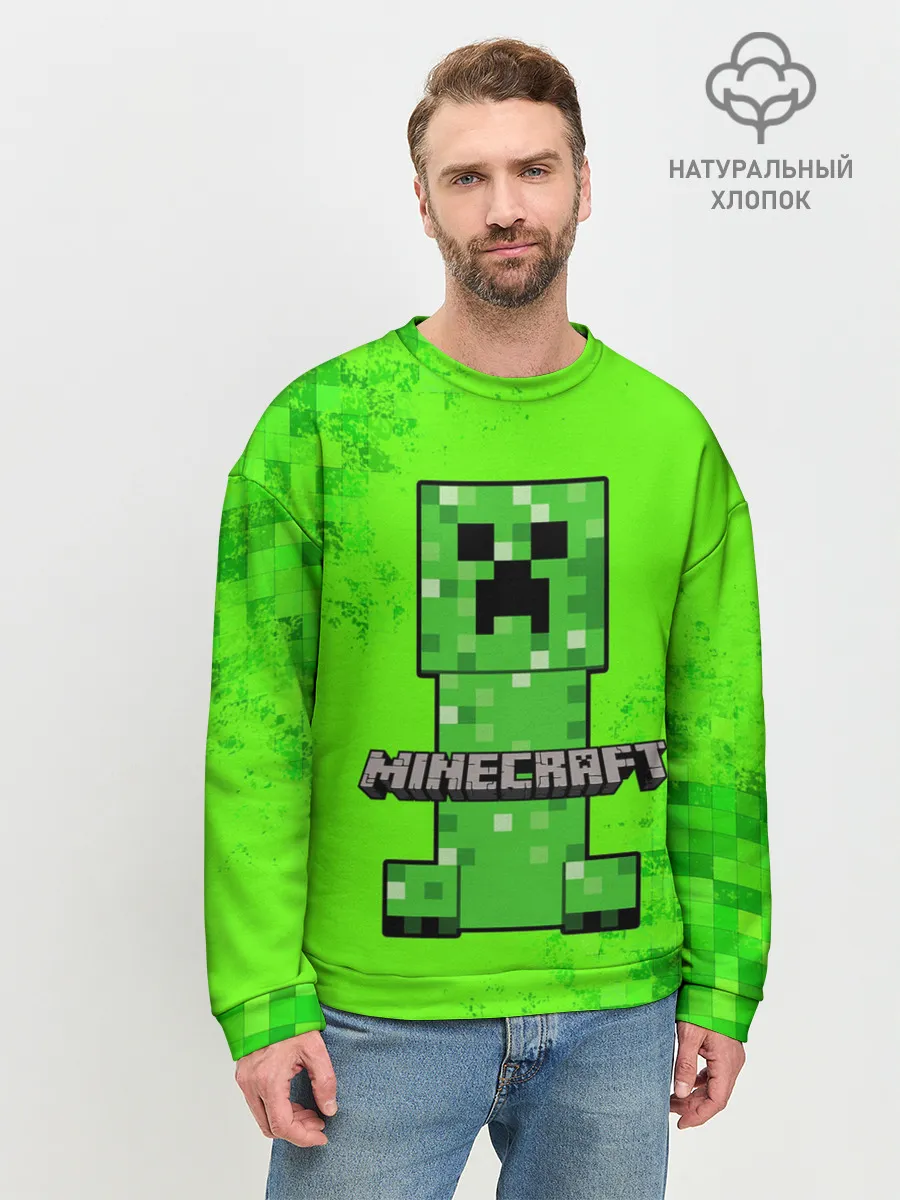 Мужской свитшот базовый / MINECRAFT