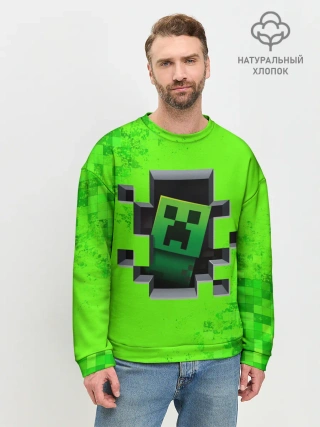 Мужской свитшот базовый / MINECRAFT