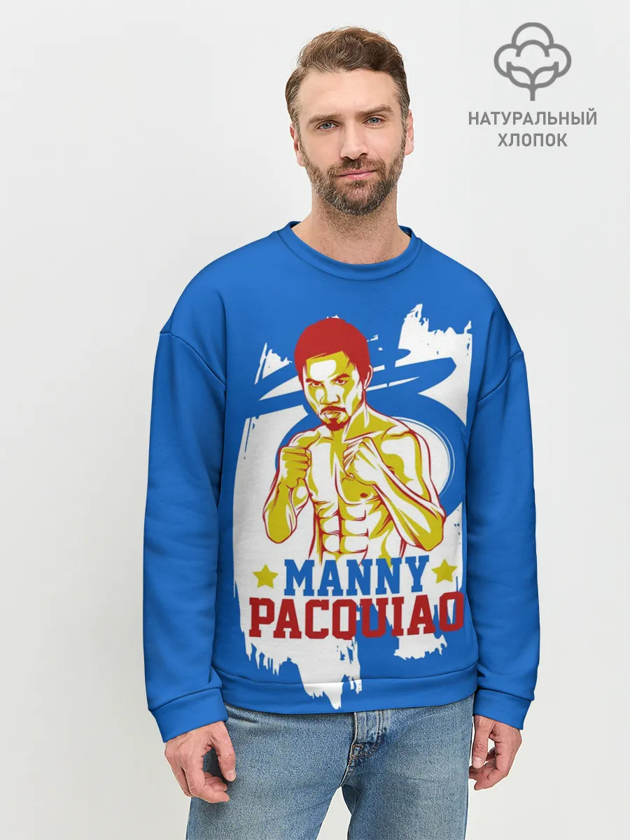 Мужской свитшот базовый / Manny Pacquiao
