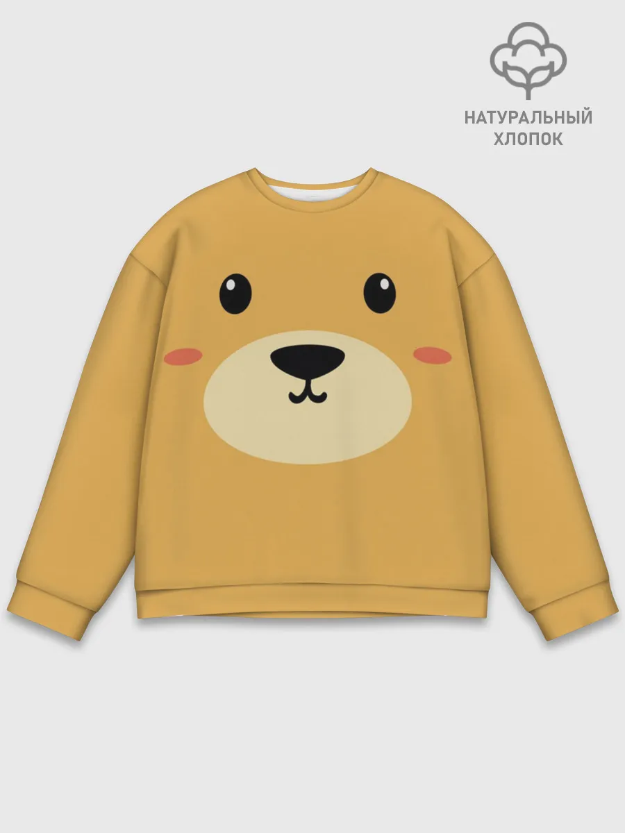 Мужской свитшот базовый / Мишка