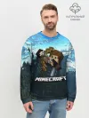 Мужской свитшот базовый / Minecraft / Майнкрафт