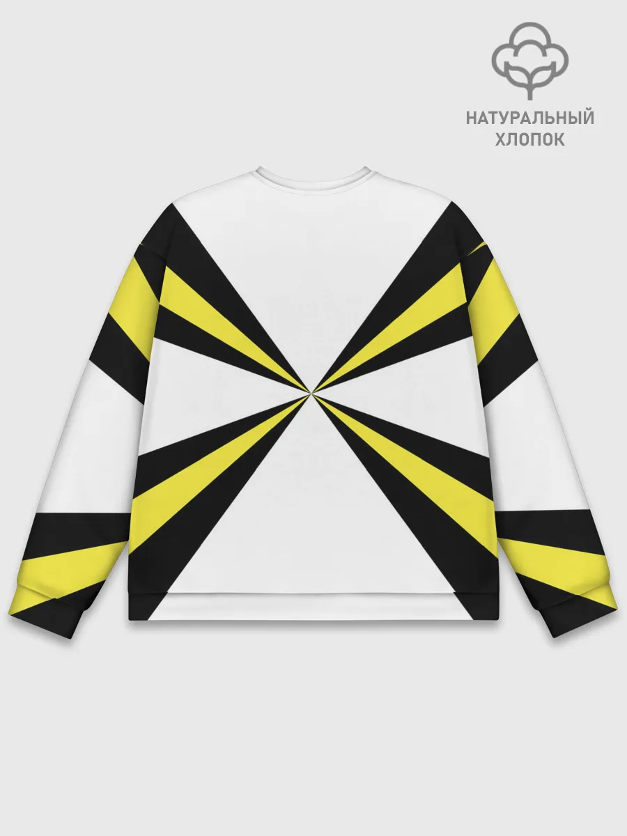 Мужской свитшот базовый / Войска связи